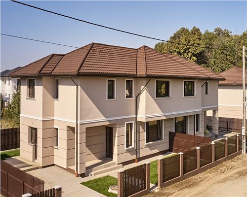 Casa duplex 120 mpu cu 250 teren, langa Padure, asfalt, Valea Ursului