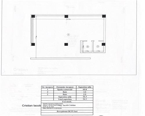 Spatiu comercial de vanzare in zona Bucium  Visan