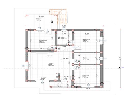 Casa P+ beci, 3 cam, 2 bai, 410 teren, Valea Adanca