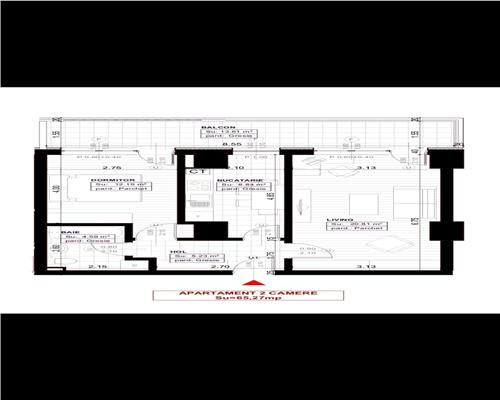 Apartamente 2 camere decomandat confort I, mobilat, bloc nou Copou!