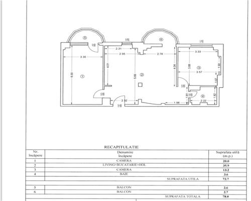 Apartament 3 camere de vanzare Pacurari Kaufland