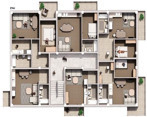 Apartamente noi, 1 camera, parcare inclusa! Pacurari  Rediu