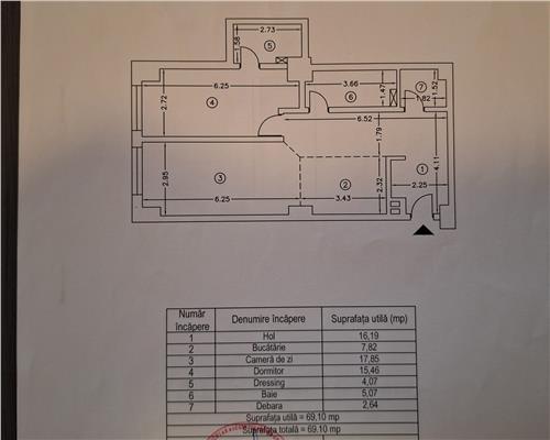 Apartament 2 cam, open space, de vanzare in zona Copou  Sararie