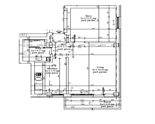 Apartament cu 2 camere de vanzare, bloc nou Bucium  Visan