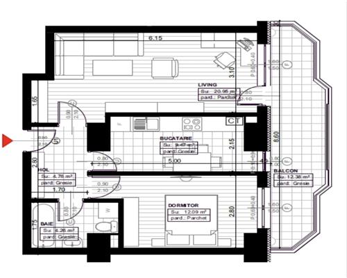 Apartamente 2 camere decomandat confort I, bloc nou Copou!