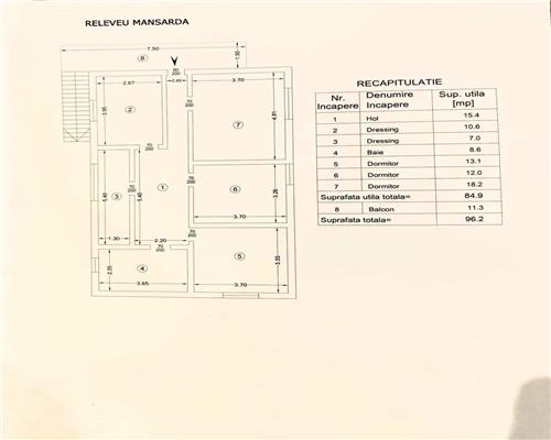 Casa 4 cam, 2 bucatarii, terasa, beci,  Str Imasului Valea Adanca,  10 min de CTP